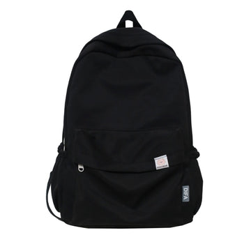 Kylethomasw New Waterproof Nylon Women Backpack Female Travel Bag Backpacks Schoolbag for Teenage Girls Solid Color Bookbag Mochila Bookbag